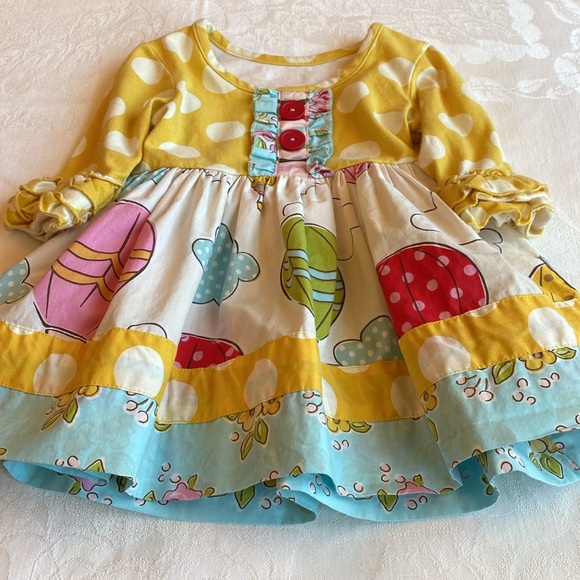 Eleanor Rose Dress Long Sleeves Size 6 months - Picture 13 of 16